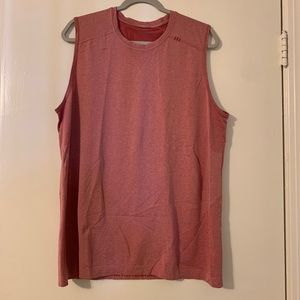Red Lulu Lemon Men’sWorkout Tank XL